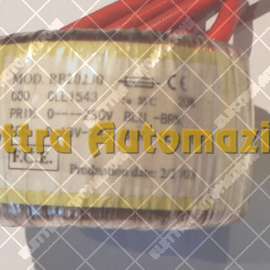 MOD. RB20230 CEL1543 prim. 0 - 220v sec 0 - 10v - 24v RIB